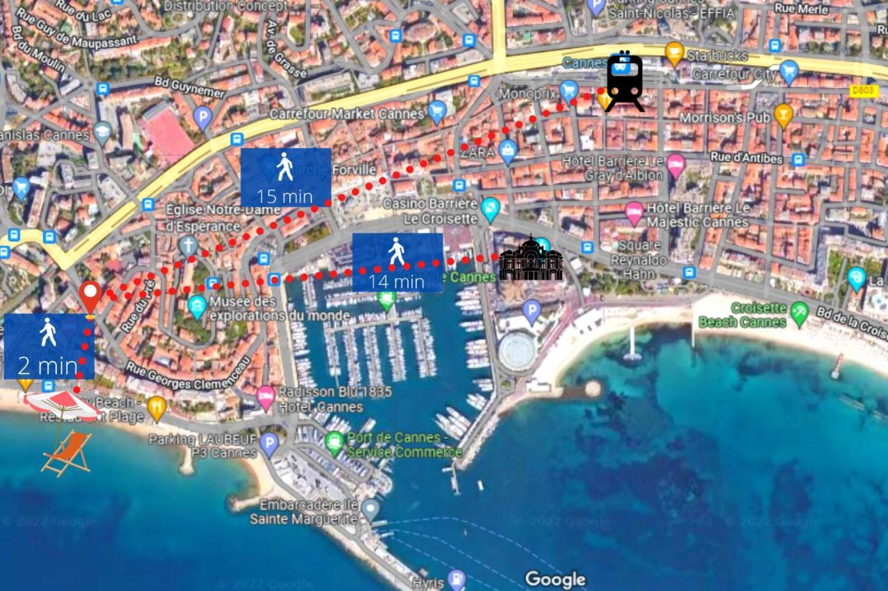 Le Dol - 150M Plages - Suquet - Verriere Cote D'Azur 칸느 외부 사진